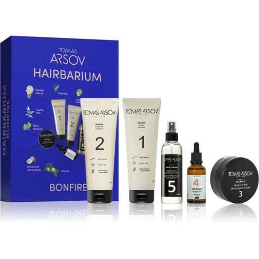 Tomas Arsov Bonfire HAIRBARIUM set cadou pentru păr