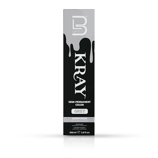 Vopsea semi - permanenta - L3VEL3 -  Gri - 100 ml
