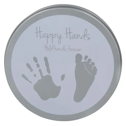 Happy Hands 2D Round Paint Print Kit set de mulaj pentru amprentele bebelușului 1 buc