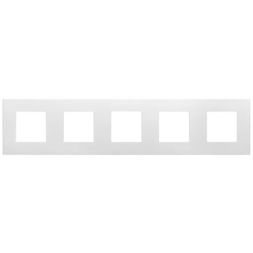 Rama ornament 2+2+2+2+2 Gewiss Dahlia GW35905AW