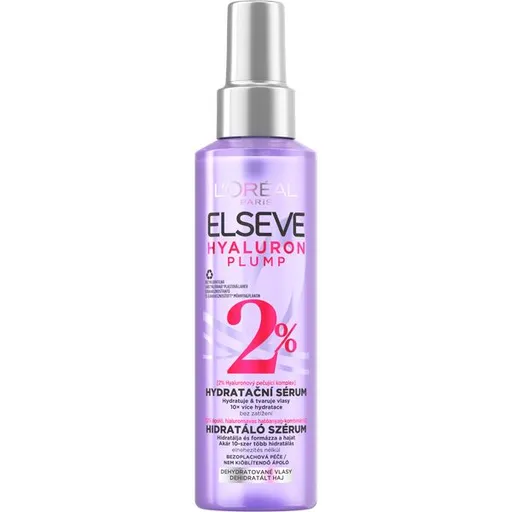 L'Oréal Paris Ser hidratant cu complex de îngrijire hialuronic 2% Elseve Hyaluron Plump (Hydrating Serum) 150 ml