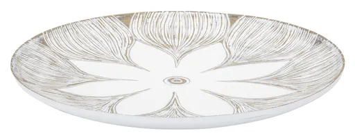 Mauro Ferretti Tava Decor Poliresina Atena cm Ø 35,5X4,4 | Aosom Romania