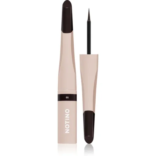 Notino Serum-Infused Lifeproof Eyebrow Liner eyeliner lichid cu ser pentru sprâncene 05 Graphite 2.8 ml