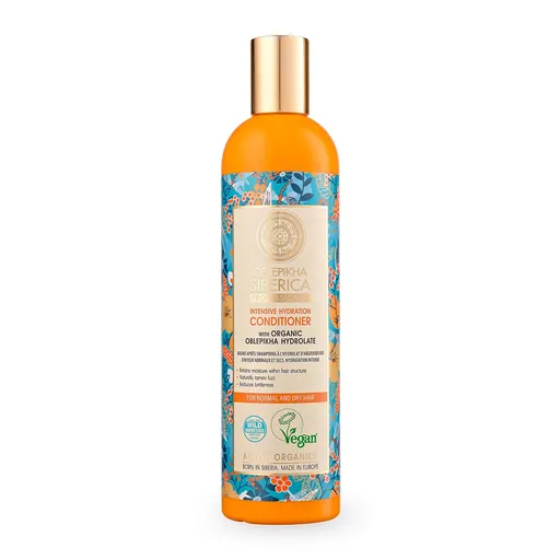 Natura Siberica Balsam hidratant cu ratină pentru păr normal și uscat Oblepikha (Conditioner For Normal & Dry Hair) 400 ml