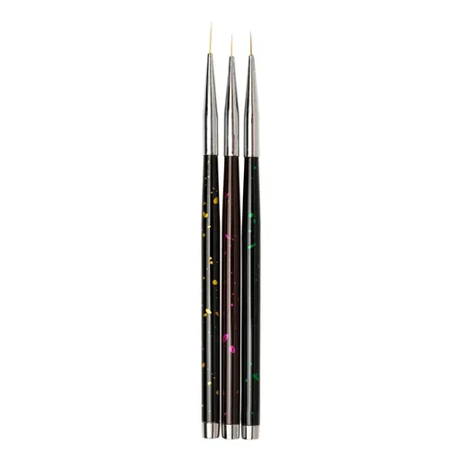 Pensule Pictura Oranjollie Negre Set 3 buc