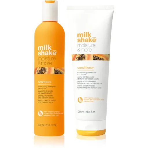 milk_shake® Moisture & More Duo Pack set pentru par uscat pentru femei