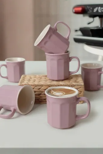 Set cani, Hermia, 275KRM1979, Antibacterian, Violet / Crem