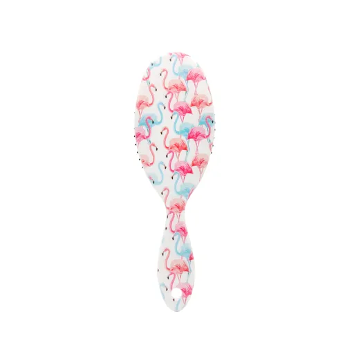 Perie de par, Ovala, Flamingo Multicolor