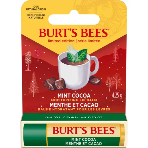 Burt’s Bees Festive Balsam de buze hidratant aroma Mint Cocoa 4.25 g