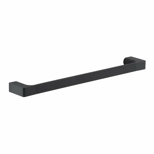 GEDY PI214514 Pirenei suport pentru prosoape 45 x6,6 cm, negru mat