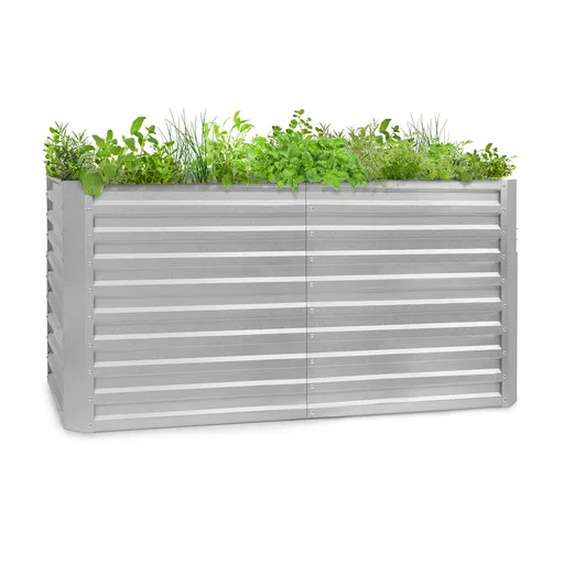 Blumfeldt Blum High Grow Straight, pat ridicat, 200 x 90 x 100 cm, 1800 litri, oțel