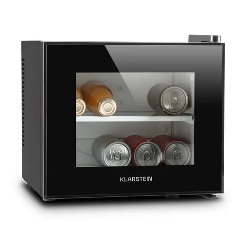 Klarstein Frosty, negru, mini-frigider, 10 litri, 65W, clasa B
