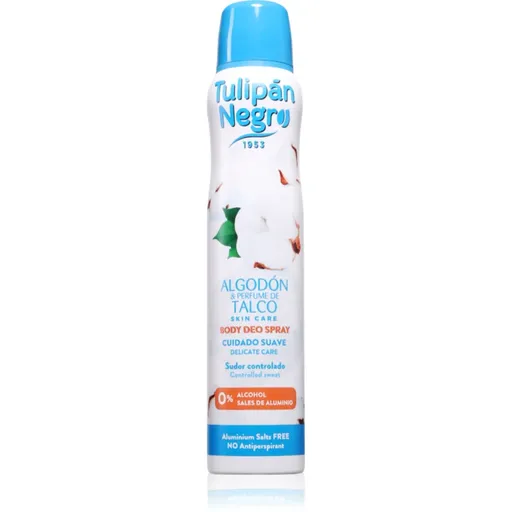 Tulipán Negro Algodon Y Talco deodorant pentru femei 200 ml