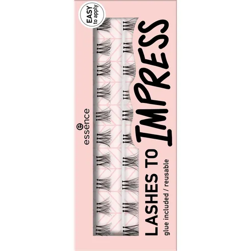 essence Gene false Lashes To Impress 07 (Bundled Single Lashes)