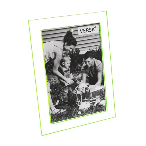 Rama foto Lexie, Versa, 13x18 cm, acril, verde