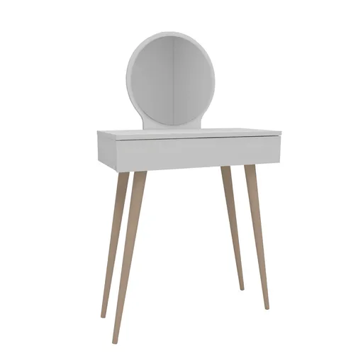 Masă cosmetică Siena White, alb