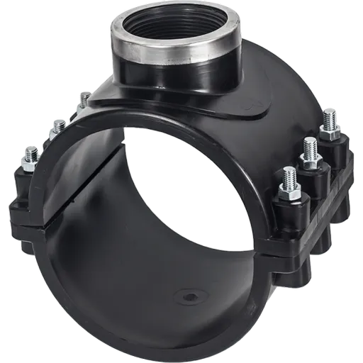 Colier de bransare cu inel metallic din PP, Dimensiune 160mm x 1"