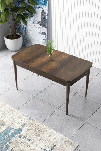 Masa, Hanah Home, Zen, 132x78x80 cm, Baroc / Maro