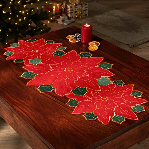 Ruletă de masă "Poinsettia