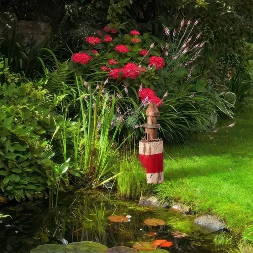 Decorațiune Far din lemn