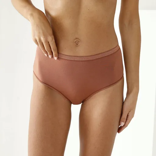 Set de 3 chiloți maxi din bumbac elastic