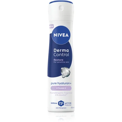 NIVEA Derma Control Restore spray anti-perspirant pentru piele sensibila 150 ml