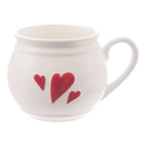 Cană din ceramică Orion INIMIOARE, 800 ml, L