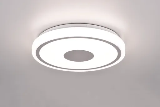 Plafoniera Bunda, RL, 33x5 cm, 16W, 1x SMD, plastic, argintiu