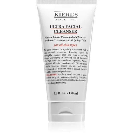 Kiehl's Ultra Facial Cleanser gel de curățare blând pentru toate tipurile de ten 150 ml