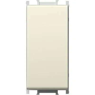 Modul Buton Simplu 1M 16A IP20 Crem, TEM Modul TEM-SM11IW-U