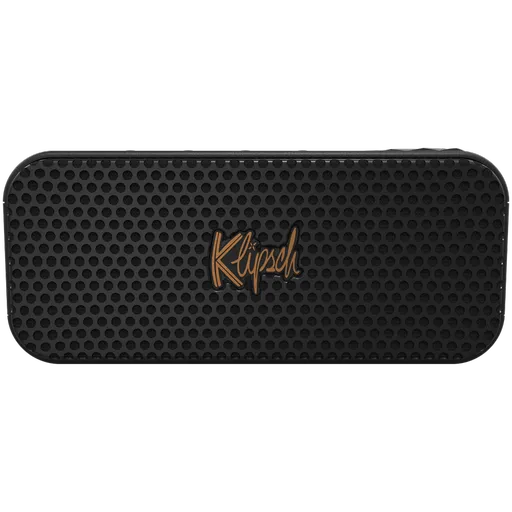 Boxa portabila Klipsch Nashville Black, 20 W RMS, Bluetooth 5.3, Pana la 24 h, Aplicatie mobila, Microfon, IP67, Negru
