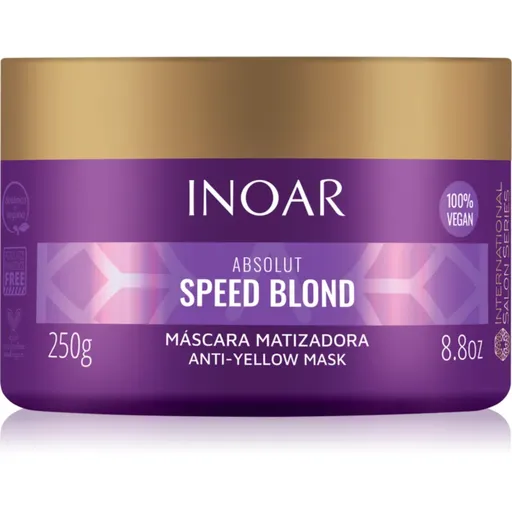 INOAR Absolut Speed Blond masca tonifianta si hranitoare pentru par blond 250 g