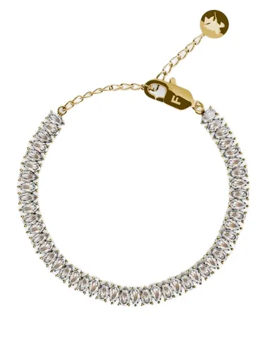 Furiosa Brățară strălucitoare placată cu aur cu zircon Gatsby SB-GATSBY-G