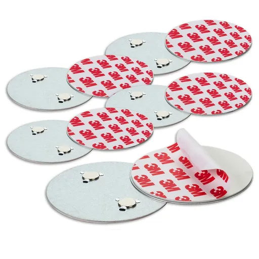 SHD by oneConcept Magnetic mount, suport magnetic pentru detectoare de fum de la Ø 7 cm, autoadeziv