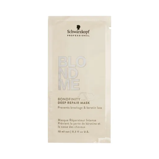 Masca Reparatorare Intensiva Schwarzkopf BLONDME Bondfinity Deep Repair – Reconstructie Permanenta pentru Par Blond sa