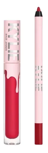 Kylie Cosmetics Set Matte Liquid Lipstick + Lip Liner 402 Mary Jo
