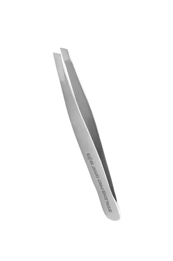 STALEKS Pensetă pentru sprâncene cu vârf lat teșit Expert 10 Tip 3 (Eyebrow Tweezers)