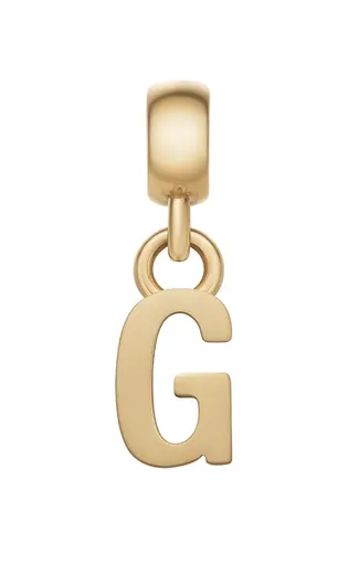 Daniel Wellington Pandantiv placat cu aur, în formă de literă „G” Charms DW00400490