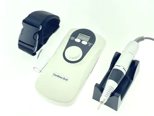 Freza Electrica cu Acumulator, CJ DM001 Alba, 35000 RPM, 30W