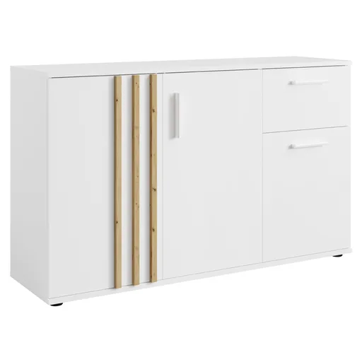 Comodă TOLIS 3D1S, albă, alb