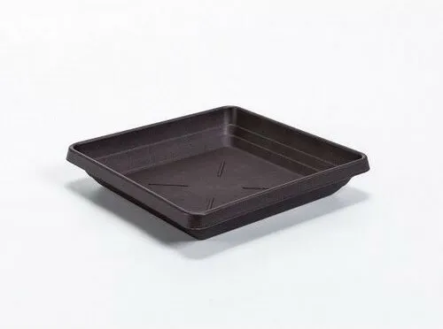 Plastia Suprafață pentru ghiveci Lotos 60 x 60,ciocolată, maro închis