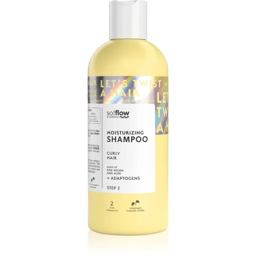 so!flow Curly Hair Nourishing Shampoo sampon hranitor pentru păr creț 400 ml