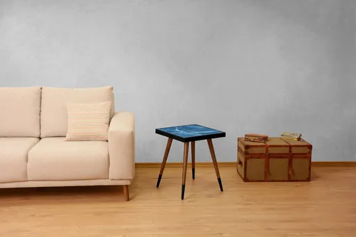 Scaun, Hanah Home, PA, 52x51x77 cm, Gri deschis