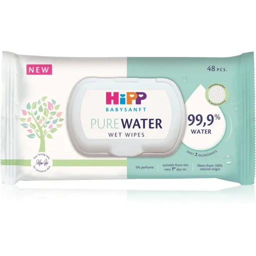 Hipp Soft & Pur Servetele umede pentru nou-nascuti si copii 48 buc
