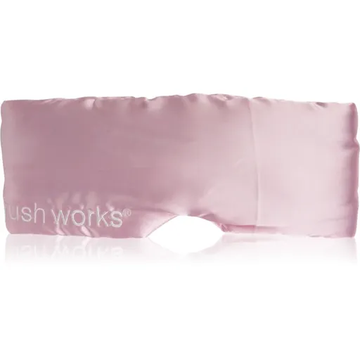 Brushworks Cushioned Satin Sleep Mask mască pentru dormit 1 buc