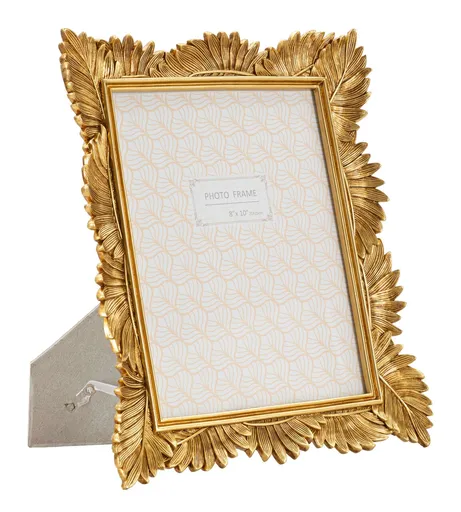 Rama foto Olly, Mauro Ferretti, 20x25 cm, polirasina/sticla, auriu