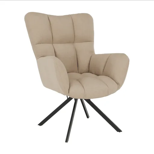 Scaun pivotant KOMODO, bejz, bej