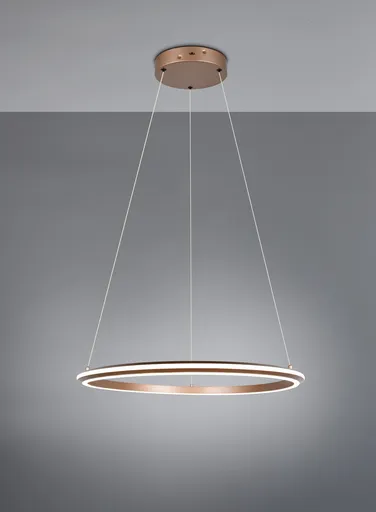 Lustra Amador, TRIO, 75x150 cm, 48W, 1x SMD, metal, aramiu