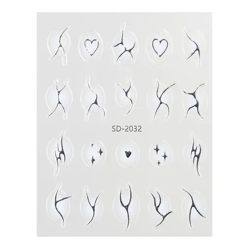 Abtibild unghii 3D Oranjollie SD-2032