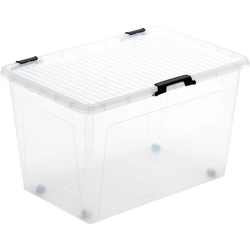 Cutie de depozitare cu capac,  52 l